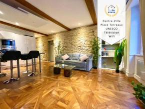 BnGo I Luxe & Confort I Lyon centre, 4 personnes, toilette séparé, Place des terreaux